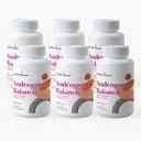 Androgen Balance - Hormone Balancing Supplement for Women - Support for Excess Body Or Facial Hair, Balding, Fertility (6 Bottles)