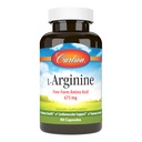 Carlson - L-Arginin, 675 mg, Fördert gesundes Kreislauf- und Herz-Kreislauf-System, 90 Kapseln