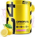 Cellucor C4 original pré-entraînement Poudre de citronnade rose Vitamine C pour immunosupport sucre sans pré-entraînement énergie pour les hommes et les femmes 150mg caféine + bêta Alanine + créatine 60 portions