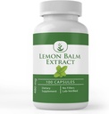 Pure Original Zutaten Zitrone Balsam Extrakt (100 Kapseln) Immer rein, keine Additive oder Füllstoffe