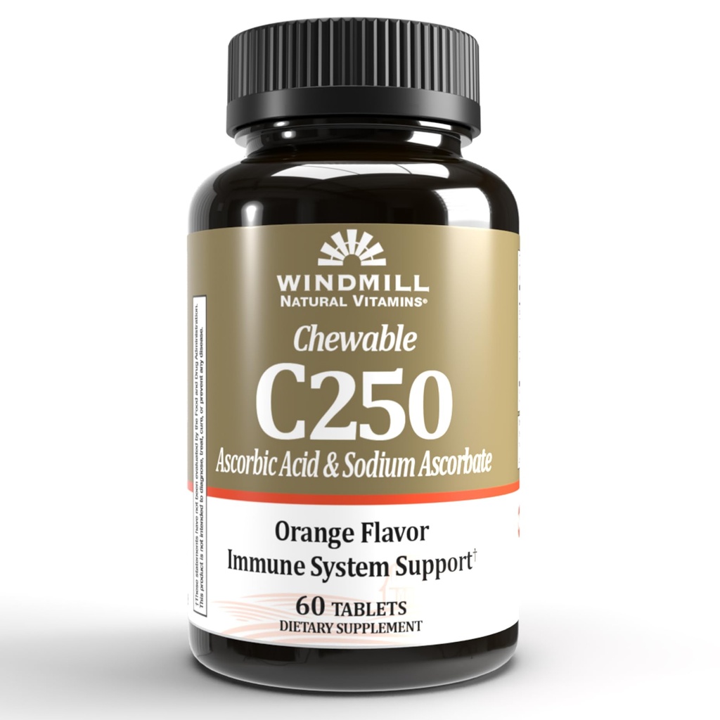 Vitamin C CHEWTBS 250MG TNGR WMILL Größe: 60