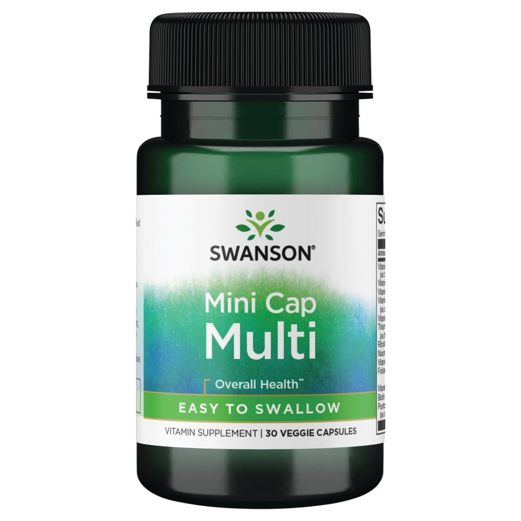 Swanson Daily Multivitamin Ohne Mineralien 30 Veg Kapseln