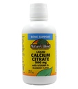 Flüssiges Calcium Citrat 1000mg mit D3 16 fl oz Liquid Blueberry