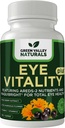 GREEN VALLEY NATURALS Augen Vitalität Plus Ergänzung, mit Areds-2 Nährstoffe, Maquibright, Marigold Blume, Vitamine C & E, Zink, Kupfer, 60 Kapseln (1)