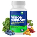 DR VITAMIN SOLUTIONS Vision Unterstützung Augen Vitamine für Macular Health | Ergänzungen mit Lutein, Zink, Vitamin A & Bilberry | Areds 2 Formel für rote & trockene Augen, Sight Care (1 Flasche, 60 Kapseln)