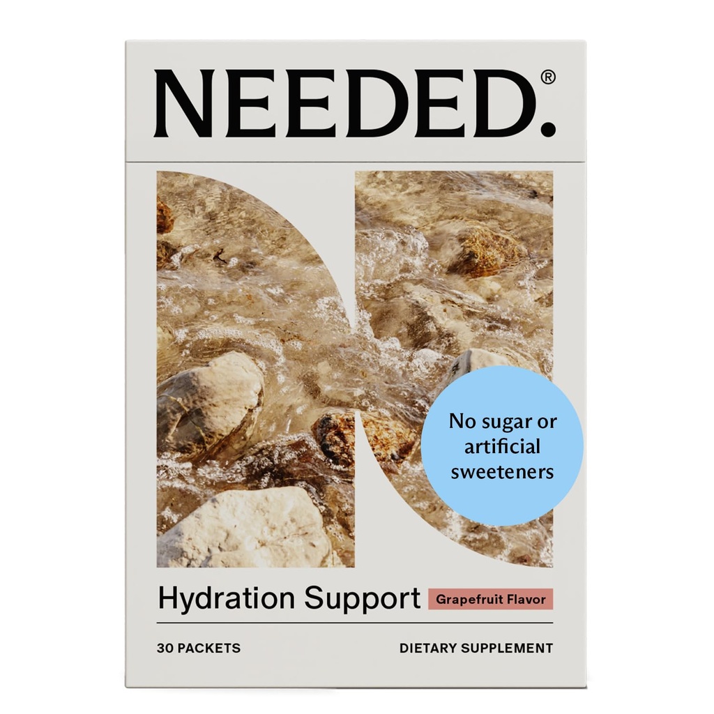 J'avais besoin. Support d'hydratation avec électrolytes et minéraux traces – électrolytes pour la grossesse et pendant l'allaitement - 30 paquets d'hydratation légèrement sucrés avec des fruits réels, pamplemousse