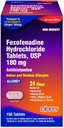 Ohm Allergy Medicine Fexofenadine 180mg - 24 Stunden Relief für Niesen und Allergy Symptome, Non-Drowsy - 24-Stunden-Antihistamin Tabletten für effektives Relief - 150 Zähler (Single Pack)