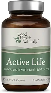 Active Life Capsules - Daily Multivitamin Supplements for Immune System | 180 Capsules - Good Health Naturally