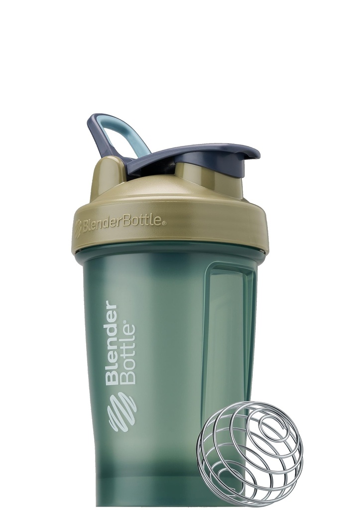 Bouteilles de mélange Classic V2 Shaker Bouteille parfaite pour les shakes protéiques et préentraînement, 20oz, Tan pleine couleur