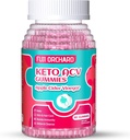 Keto ACV Gummis für Weight Loss - Delicious 1500MG Apfelessig mit Mutter, Probiotics, Vitamine B6 & B12, Vegan & Non-GMO - Unterstützt Stoffwechsel und Fettverbrennung für Frauen, 60 Vegan