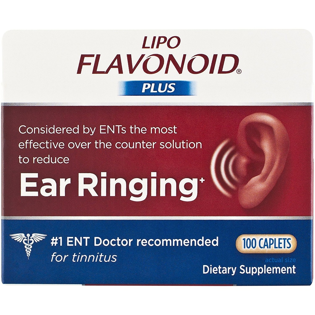 Lipo-Flavonoid Plus Nahrungsergänzungsmittel Ohr Gesundheit, 100 Zähler (Pack von 2)