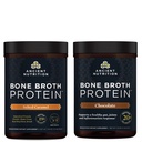 Antike Ernährung Knochen Broth Protein Pulver, Gesalzene Karamell, 20 Servierungen + Knochen Broth Protein Pulver, Schokolade, 20 Servierungen
