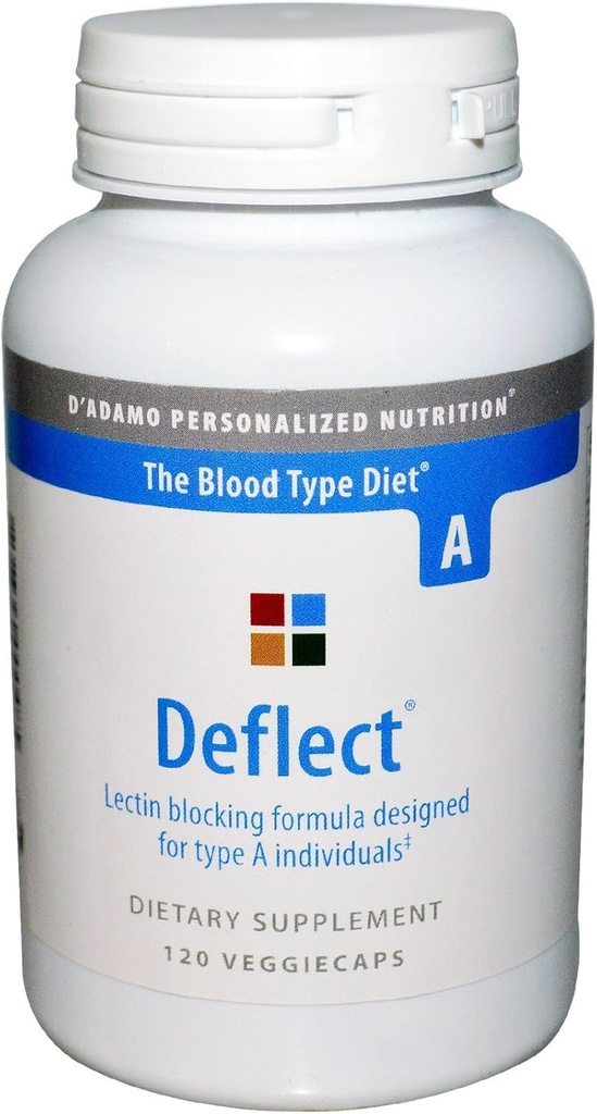 D'Adamo Personalized Nutrition Deflect A, 120 Count