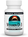 Quelle Naturals Vitamin D-3, unterstützt Knochen- und Immungesundheit*, 250 mcg (10.000 IU) - 120 Softgels