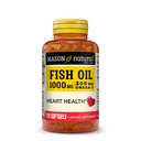 MASON NATURAL Mason Huile de poisson 1000mg Omega-3 Softgels