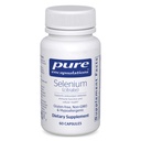 Pure Encapsulations Selen (Citrate) - für Immunsystemunterstützung & Zelluläre Gesundheit - Antioxidante Ergänzung - Unterstützt Blutfluss* - Glutenfrei & Vegan - 60 Kapseln