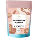 10 Champignons Extrait de poudre, Mélange de complément de Champignon pour Café, Boissons et Smoothies, Focus Naturel, Supplément de Support Energie et Immune - 3,53 oz / 100g