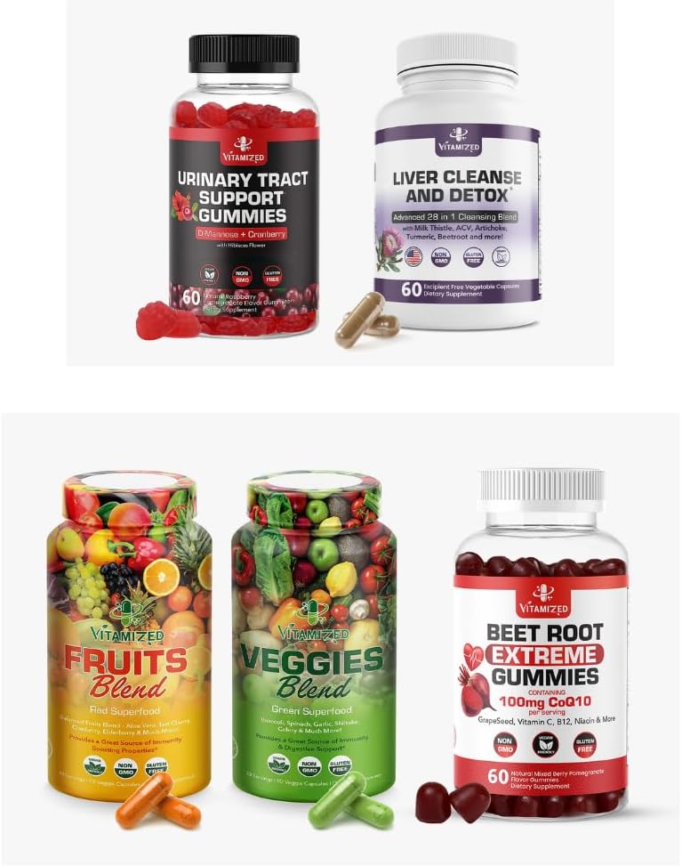 Complete Wellness Bundle: Erhöhen Sie Ihre Gesundheit mit vier essentiellen Ergänzungen