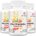 67.500 MG-Polyphenol-Ergänzung - Leistungsstarke Antioxidantien & Polyphenol für Alter Defense, Polyphenol Superfood, Quercetin, Resveratrol, Grüner Tee, Pflanzen-Based & Energy, Immununterstützung, 270 Kapseln