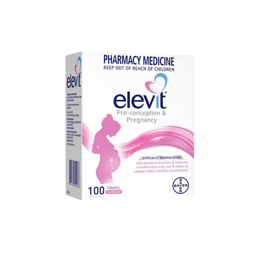 Elevit TAB avec Iodine 100s Livraison Standard