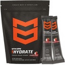 MTN OPS Hydrate Elektrolyte Pulver-Getränk-Mischung, 20 Single Servieren On-The-Go Elektrolyt-Packs mit über 1000mg Elektrolyten pro Servieren, Erdbeer-Kokos