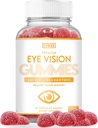 Generische Cyrixs Health Eye Vision Gummis - Lutein & Zeaxanthin Eye Health Supplement für Erwachsene - Delicious Mango Flavored Eye Vitamins - Augenkomfort und blaue Licht Verteidigung für Crystal-Clear Vision