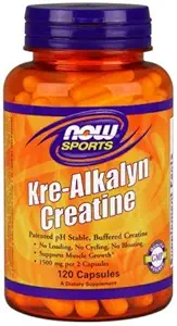 Maintenant Aliments Kre-Alkalyn Créatine - 120 Capsules 2 Pack