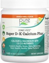 Ionic Fizz Super D-K Calcium Plus von Pure Essence - mit extra Magnesium, Vitamin D3, Vitamin K2 - Orange Vanille - 14.82oz