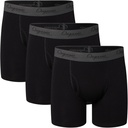 Organische Signaturen Herren Unterwäsche Boxer Briefe Cool Soft Stretchy Ethical 3 Pack