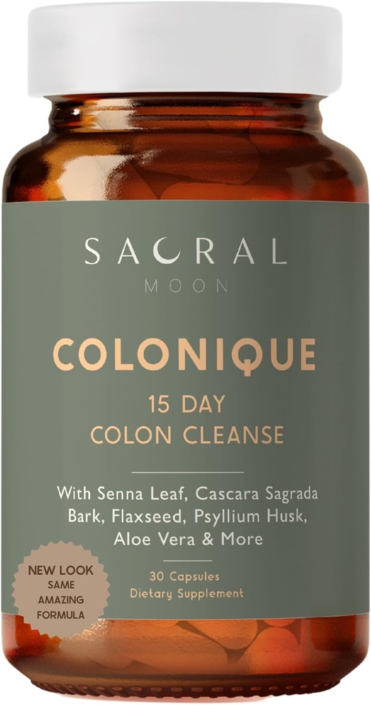 15 Tage Colon Cleanse - Verdauungshilfe für Reinigung, Senna Leaf, Cascara Sagrada, Psyllium Husk, Flaxseed, Aloe Vera, Probiotics und mehr.