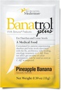Banatrol® Natural Anti-Diarrheal with Prebiotics, Relief from Chronic Diarrhea, IBS, Recurring Diarrhea, Clinically Supported Medical Food, Non-Constipating, 25 Servings (Pineapple)