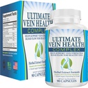 Leg + Vein Circulation Supplement 8-in-1 Formula | Circulation Health Support Supplements | Men & Women | Veins & Legs | 90 Capsules