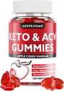 Keto ACV Gummies - Apfelessiggummis mit B12 für Energie & Wellness, 1500mg, unterstützt Ketosis, für Frauen & Männer, Vegan, Glutenfrei, 60 Gummie