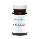 MethylPro L-Methylfolate 7,5 mg - soutient un mental sain - Folate actif pour le soutien de la méthylation et les réactions biochimiques - Très biodisponible - Dosage flexible - 90 portions - 90 capsules