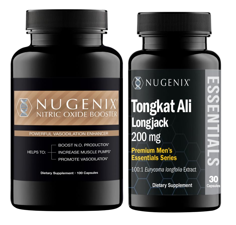 Nugenix Nitric Oxide Booster et Tongkat Ali suppléments pour les hommes