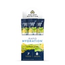 Alimentation ancienne Poudre d'hydratation rapide, chaux citron, électrolytes des sels de mer naturels et algues marines rouges, soutient l'hydratation rapide du corps et la santé cellulaire, 15 portions