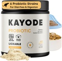 Kayode Lickable Probiotics für Hunde - Strong Dog Digestive Aid & Dog Diarrhea Relief. für Hunde Lick Mats oder als Lebensmittel Topper. Tasty Banana Coconut Flavor. 7 Dog Probiotic Strains.