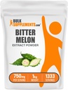 BulkSupplements.com Bitter Melon Extract Powder - Bitter Melon Supplement, Bitter Gourd Extract - Kräuterergänzung, Glutenfrei, 750mg pro Portion, 1kg (2.2 lbs) (Pack von 1)
