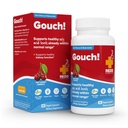 Redd Remèdes, Gouch!, Support supplémentaire pour les articulations et les niveaux d'acide urique, encourage une réponse inflammatoire saine, Tart Cherry & Quercetin, 60 Capsules Vegan
