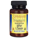 Swanson Acide amino Ajipure L-Tyrosine Pharmaceutique Grade 500 Milligrammes 60 Gélules
