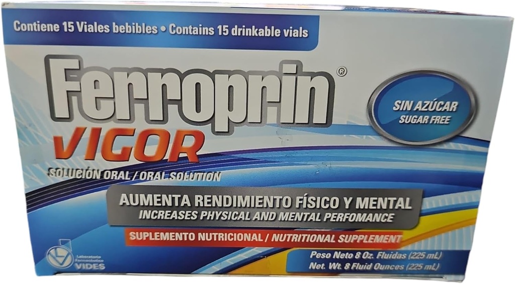 Vigor - Vitalität Boost Tonic - 15 Trinkflaschen