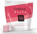 Shake aux protéines élite thrive, sans gluten, mélange de protéines avec BCAA, probiotiques et enzymes