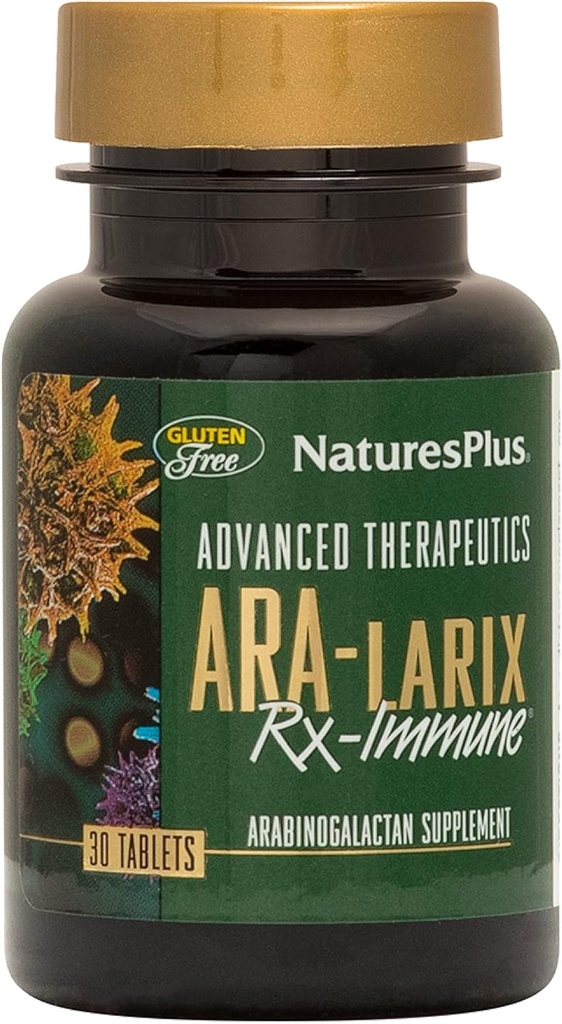 NaturesPlus Advanced Therapeutics Ara-6 Rx Immune Health - 30 Tabletten - Allergiker, Glutenfrei, Vegetarisch - 30 Servierungen