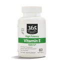 365 von Whole Foods Market, Vitamin E 1000 IU, 60 Count