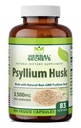 Secrets à base de plantes Psyllium Husk Supplément de 500 mg 250 capsules Veggie
