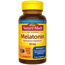 Nature Made Melatonin 10mg Fast Dissolve, maximale Stärke Nacht Schlafhilfe für Erwachsene, 100% Drug-Free, 45 Tabletten