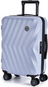BAGSMART Carry On Gepäck 22x14x9 Airline genehmigt, PC Hardside Koffer, 20 Zoll Carryon mit Spinner Räder, Reisegepäck Leichte Rolling Koffer für Herren Frauen (Purple)