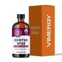 Vimergy Soothe Wise* – Fast-Absorbierende Immununterstützung mit Elderberry Syrup und Raw, Organic Honey – Mäntel und beruhigt Respiratory Gewebe – USDA Certified Organic, Vegan, Paleo-Friendly, Gluten-Free.
