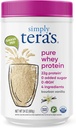 Einfach teras reines Whey Protein Pulver - Grass Fed Vanille Whey Protein Powder, Clean, Made without Künstliche Süßungsmittel, Non-GMO, Kosher, rBGH-Free, Soy-Free - 24 Oz