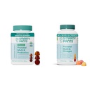 SmartyPants Vitamines prénatales organiques pour les femmes Gommies multivitamines: Probiotiques, Biotine, Méthylfolate, Omega 3, Vitamine D3, B12, B6, A, K & Zinc, 120 Nombre